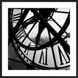 Orsay Clock Framed Art Print by Tom Artin