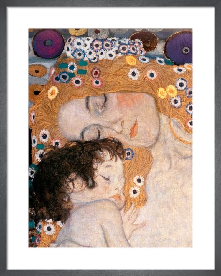 The Three Ages of Woman (detail) by Gustav Klimt Framed Art Print