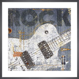 Rock Concert II Framed Art Print by NBL Studios