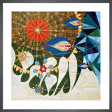Parmotrema Framed Art Print by Rex Ray