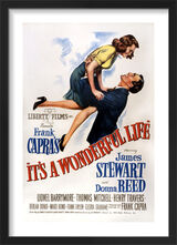It's a Wonderful Life Framed Art Print by Cinema Greats