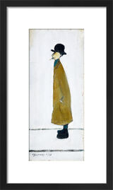 Gentleman Looking At Something, 1960 Framed Art Print by L.S. Lowry