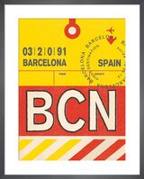 Barcelona Framed Art Print by Nick Cranston