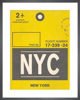 New York Framed Art Print by Nick Cranston