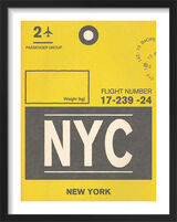 New York Framed Art Print by Nick Cranston