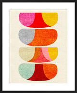 Atmosphere Framed Art print by Inaluxe