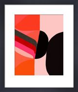 The Crumple Zone Art print by Inaluxe