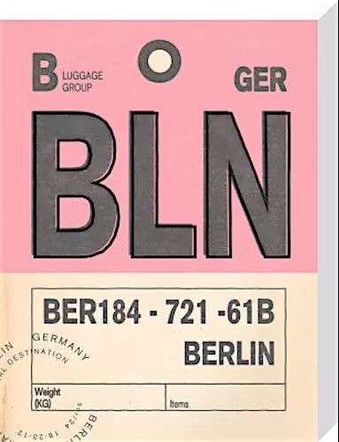 Destination - Berlin Canvas Art Print by Nick Cranston