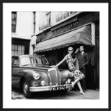 Vogue June 1959 Framed Art Print by Claude Virgin