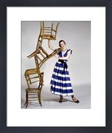 Vogue April 1947 Art Print by Clifford Coffin