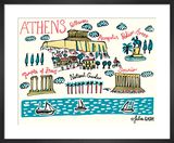 Athens Cityscape by Julia Gash