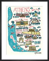 Athens Cityscape by Julia Gash