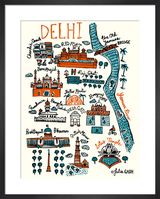 Delhi Cityscape by Julia Gash