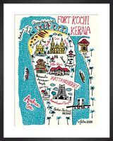 Fort Kochi and Kerala Cityscape by Julia Gash