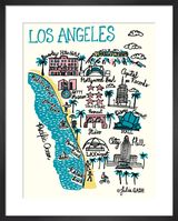Los Angeles Cityscape by Julia Gash