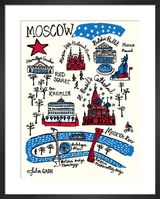Moscow Cityscape by Julia Gash
