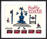 A Snapshot of Piccadilly Circus Cityscape by Julia Gash