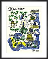 Rio de Janeiro Cityscape by Julia Gash