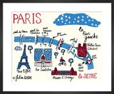 A Snapshot of the Rive Gauche, Paris Cityscape by Julia Gash