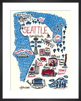 Seattle Cityscape by Julia Gash