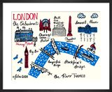 A Snapshot of the Embankment, London Cityscape by Julia Gash