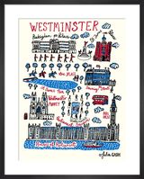 London - Westminster Cityscape by Julia Gash