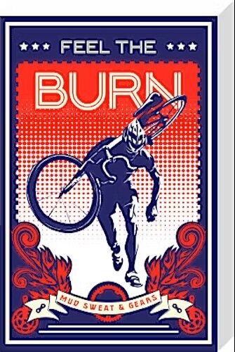 Feel the Burn Canvas Art Print by Sassan Filsoof