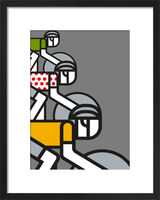Peloton by Jeremy Harnell Framed Art Print