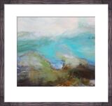 Rollercoaster Framed Art Print by Kathy Ramsay Carr