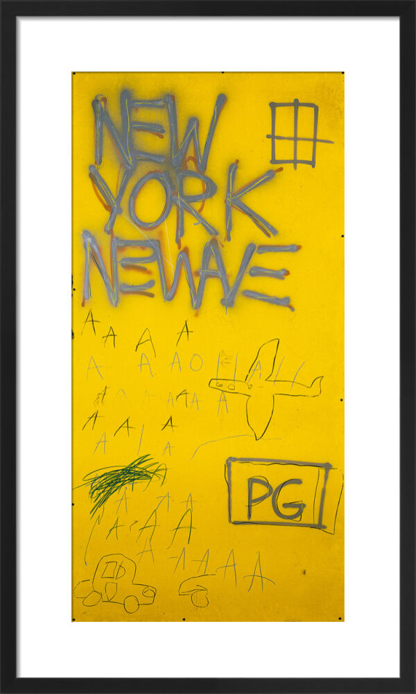 Untitled (New York) 1981 Framed Art Print by Jean-Michel Basquiat