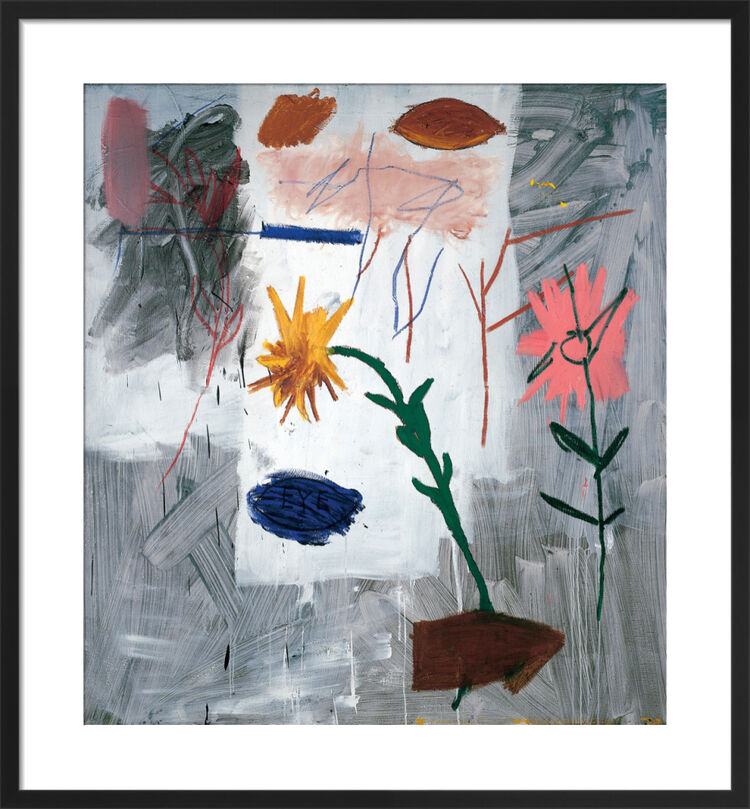 Ass Killer, 1984 Framed Art Print by Jean-Michel Basquiat