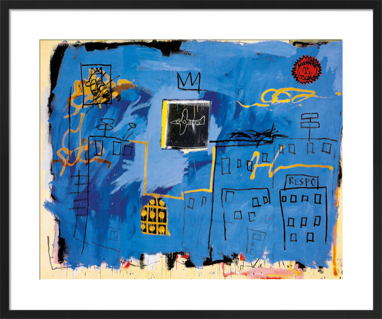 Untitled, 1981 Framed Art Print by Jean-Michel Basquiat