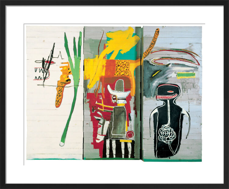 Untitled, 1985 Framed Art Print by Jean-Michel Basquiat