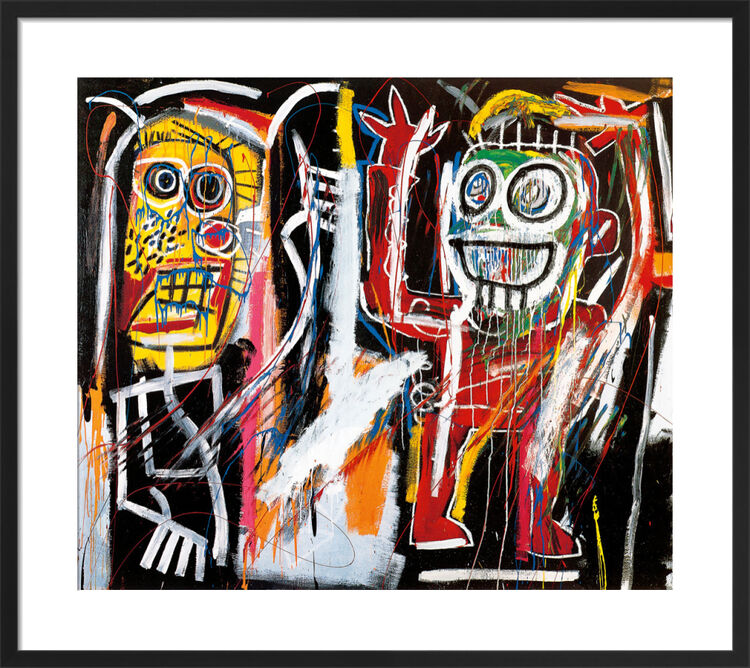 Dustheads, 1982 Framed Art Print by Jean-Michel Basquiat