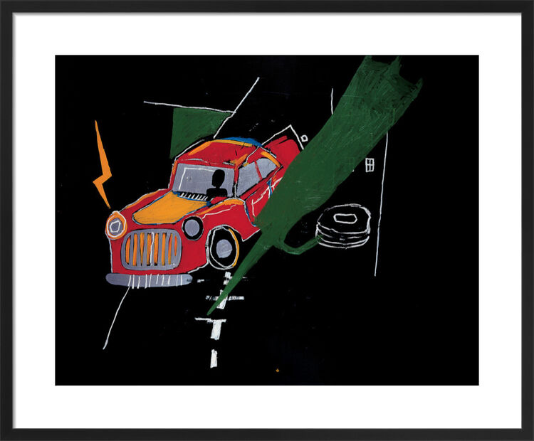 Untitled, 1987 Framed Art Print by Jean-Michel Basquiat