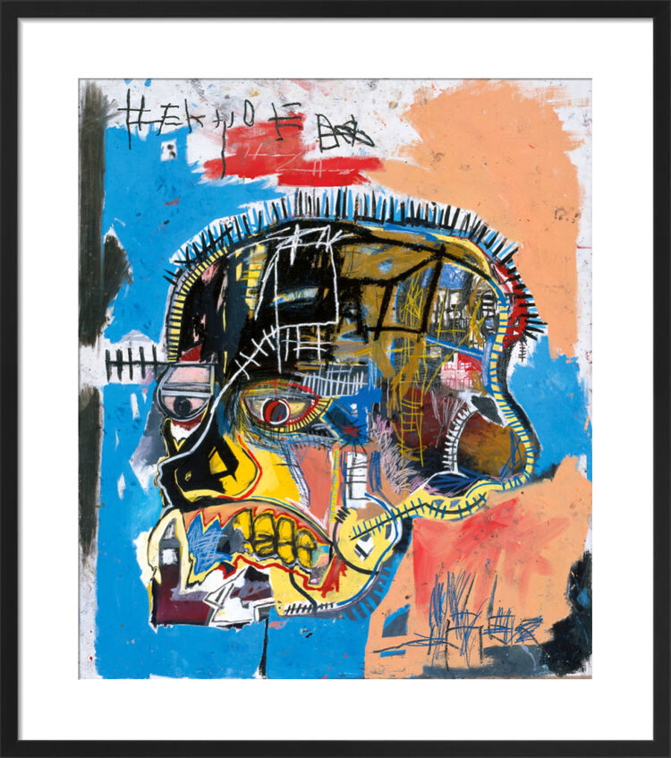 Untitled (Skull) 1981 Framed Art Print by Jean-Michel Basquiat