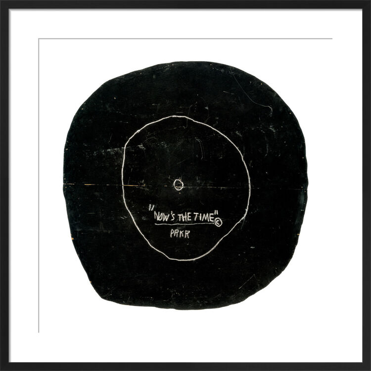 Now's the Time, 1985 Framed Art Print by Jean-Michel Basquiat