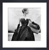 Vogue December 1952 Art print by Henry Clarke