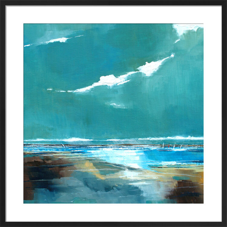 Across to Blakeney Framed Art Print By Stuart Roy