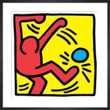 Untitled Framed Art Print by Keith Haring