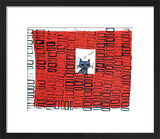 So Meow, c. 1958 Framed Art Print by Andy Warhol