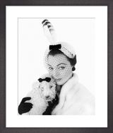 Vogue January 1954 Art print by Henry Clarke
