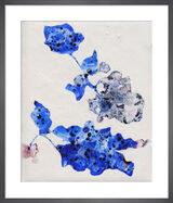 Sapphire 1 Framed Art Print by Jen Garrido