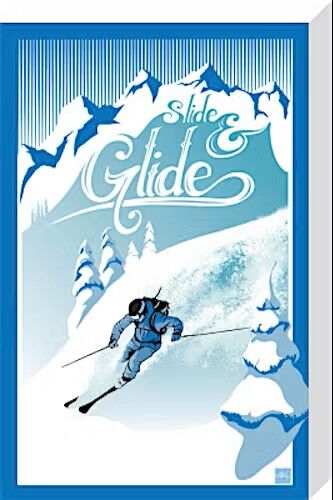 Slide and Glide Canvas Art Print by Sassan Filsoof