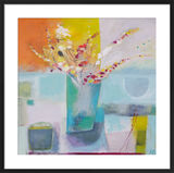 Spring Vase Framed Art Print By Karen Birchwood