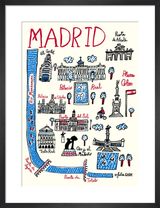 Madrid Cityscape by Julia Gash
