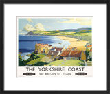 The Yorkshire Coast Framed Art Print  by Frank Sherwin