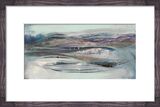 Ribbons of Ice Framed Art Print by Kathy Ramsay Carr