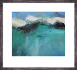 Surfacing Framed Art Print by Kathy Ramsay Carr