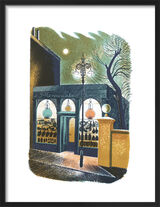 Pharmaceutical Chemist Framed Art Print by Eric Ravilious